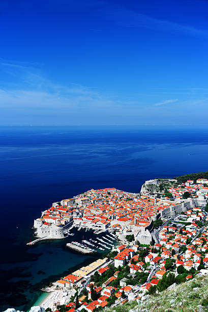 istock Aerial view of Dubrovnik, Croatia 477568736