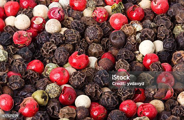 Mezcla De Pimientos Foto de stock y más banco de imágenes de Alimento - Alimento, Antioxidante, Calor