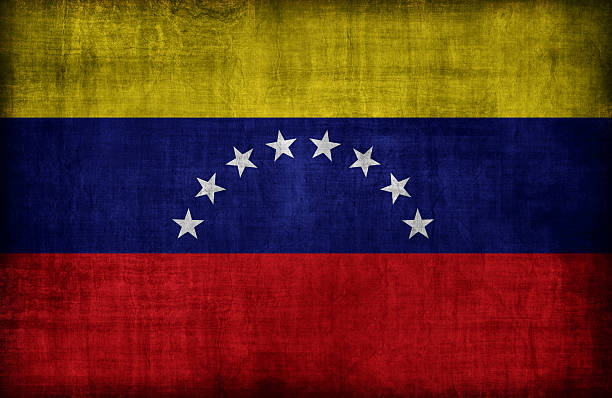 istock Venezuela flag pattern,retro vintage style 477572448