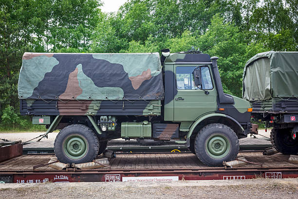 istock Geman Military Truck 477572688