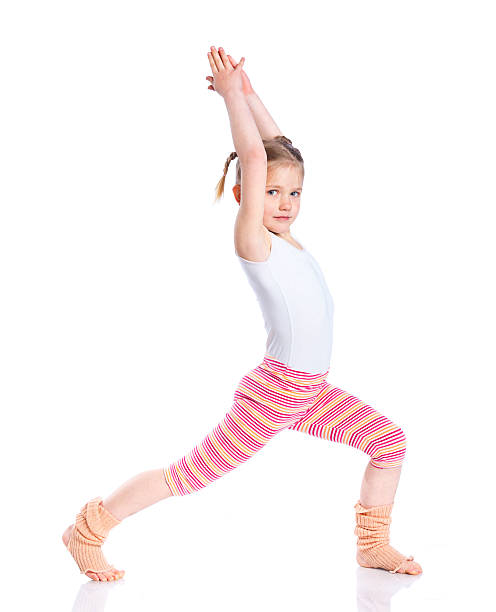 istock Girl practice yoga 477579172