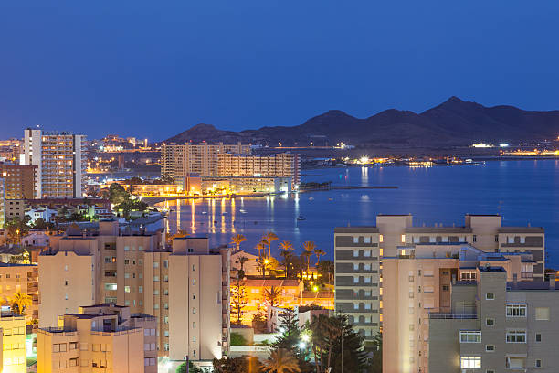istock La Manga at night. Spain 477585810