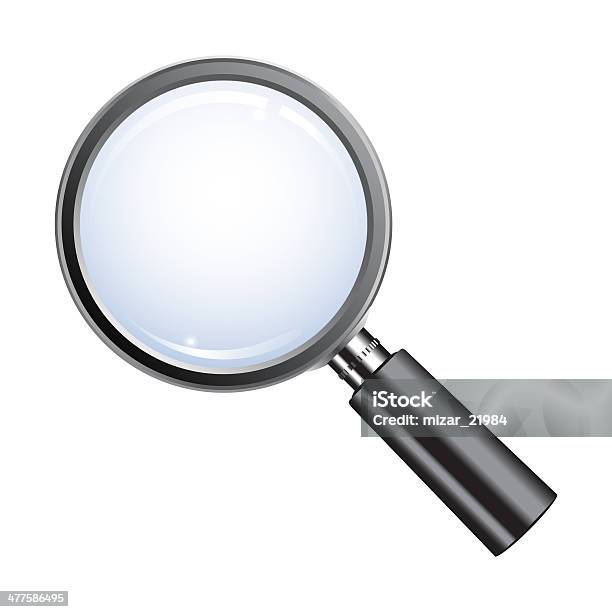 Photo libre de droit de La Loupe banque d'images et plus d'images libres de droit de Accessoire - Accessoire, Blanc, Bleu