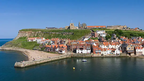 Whitby in North Yorkshire, England.