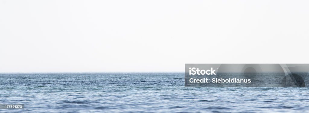 Calm ocean water background (Baltic Sea). On white. Baltic Sea Stock Photo