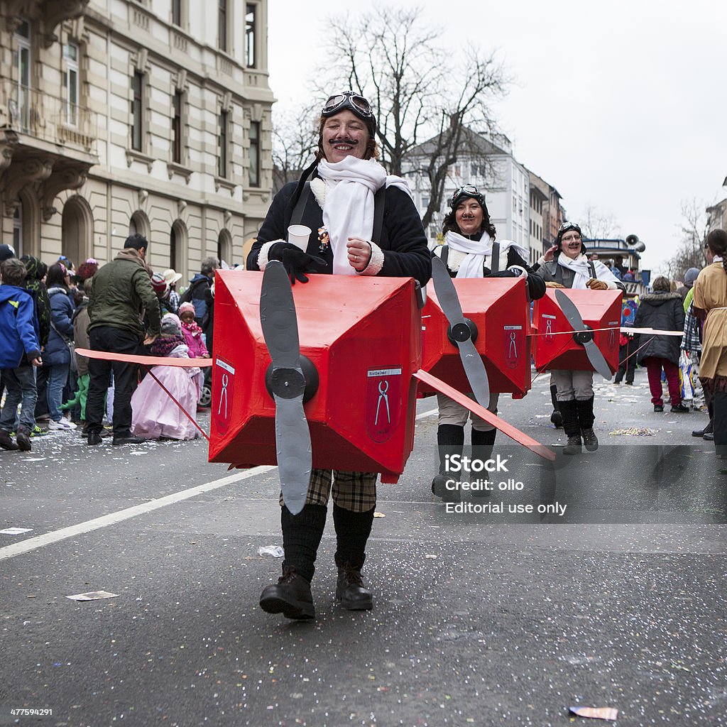 A Rose Monday desfile de carnaval Mainz de 2014 - Foto de stock de Adulto royalty-free