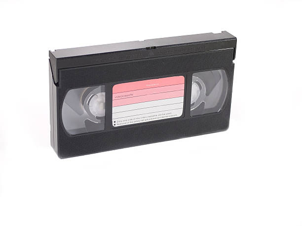 istock VHS Video Cassette Tape isolated on white background. 477594510