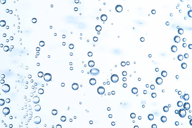 多くの泡で水のクローズアップ - ripple nature water close to ストックフォトと画像