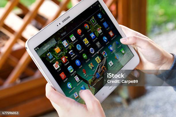 Samsung Galaxy Tab 3 Stock Photo - Image Now - Digital Tablet, Android -