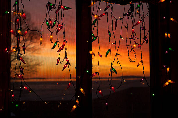 istock Chili Pepper lights against the sunrise 477598804