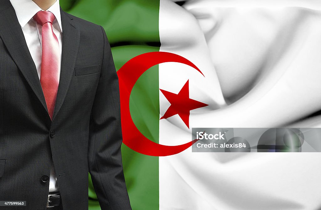 Businessman from Algeria conceptual image Adult Stock Photo