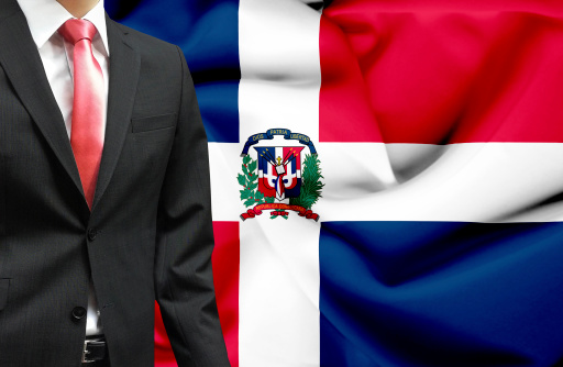 Businessman from Dominican Republic conceptual image