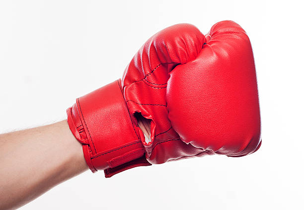 istock Hand in boxing gloves 477603006
