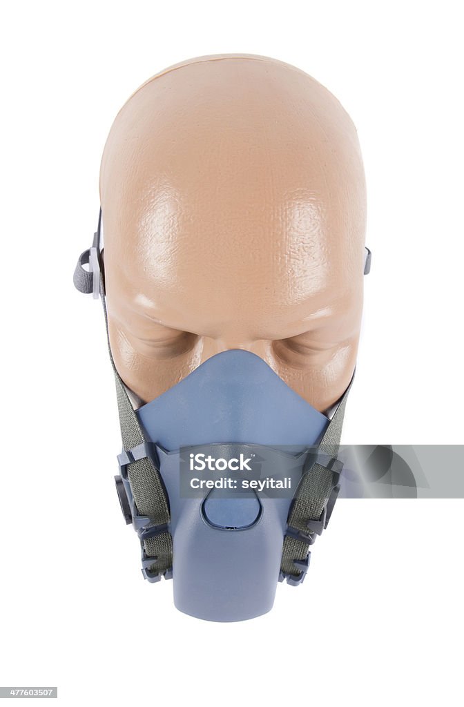 Gasmaske - Lizenzfrei Atemübung Stock-Foto