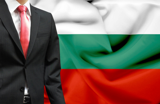 Businessman from Bulgaria conceptual image