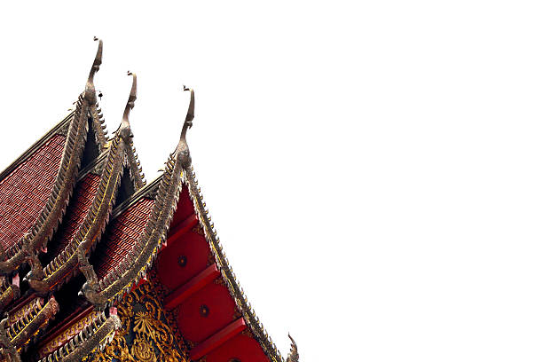 istock the front of roof Thailand's temple 477603876