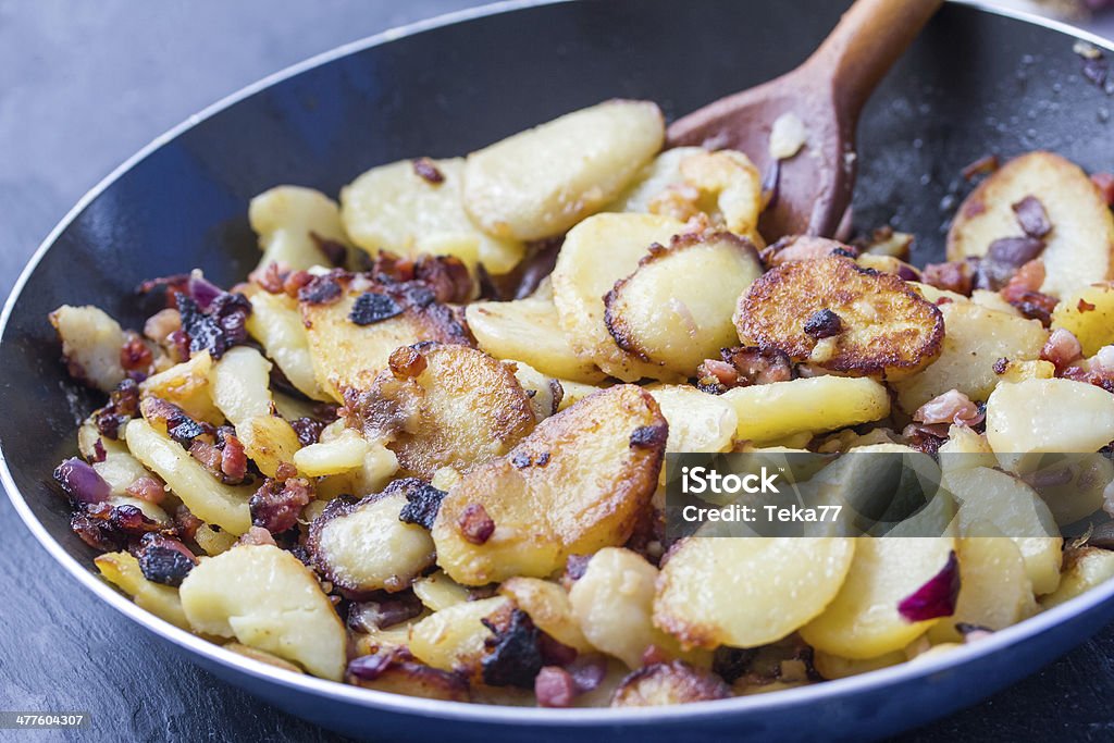 Bratkartoffeln - Lizenzfrei Biologie Stock-Foto