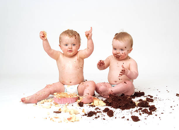 istock baby twins 1st birthday 477606249