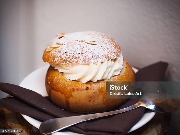 Fastlagsbulle Stock Photo - Download Image Now - Semla, Bread, Bun - Bread