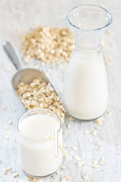 istock Homemade oat milk 477606717