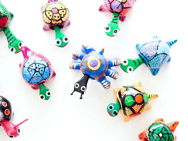 Photo of Mexican toy turtles