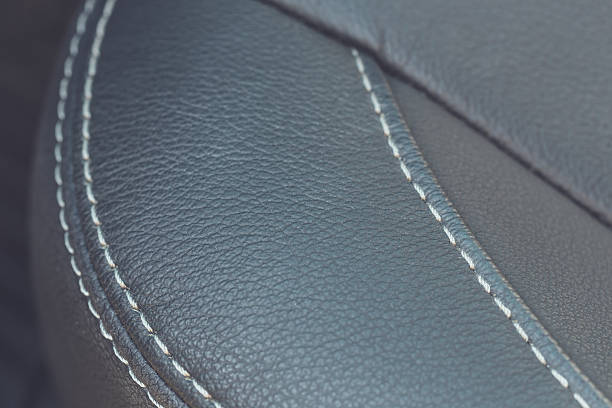 istock Car interior texture of seat, low depth of focus 477607880