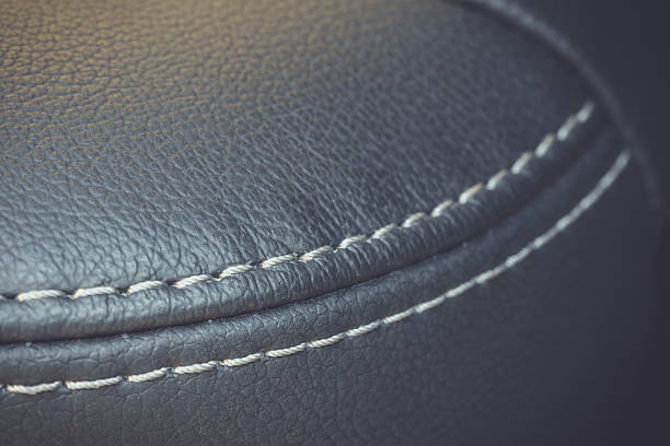 istock Car interior texture of seat, low depth of focus 477607888