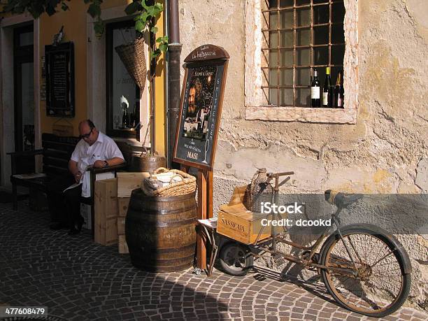 Restaurateur Bardolino Lake Garda Italy July 13 2007 Stock Photo - Download Image Now