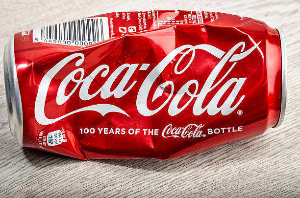 Faltig Coca-Cola Getränke – Foto
