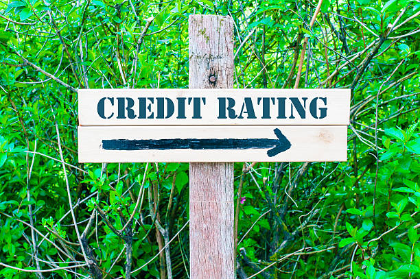 istock CREDIT RATING Directional sign 477619600