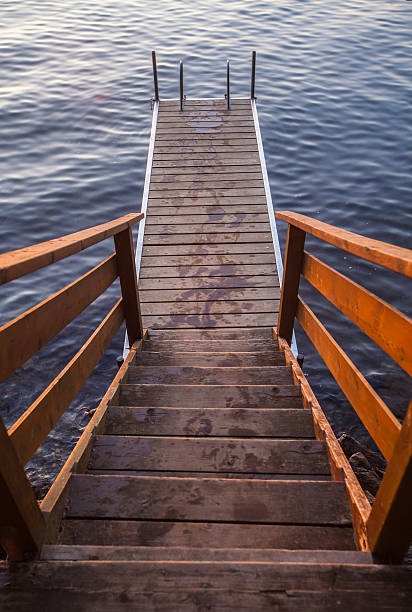 istock Evening swim at Steenberg Lake 477620238