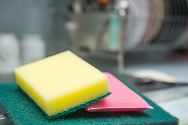 istock foam rubber sponge for washing dishes 477620250