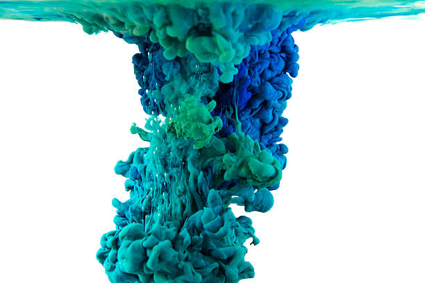 istock Blue and Green colors in water 477622153