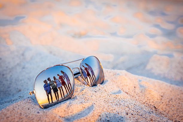 Friends Reflections On The Sunglasses