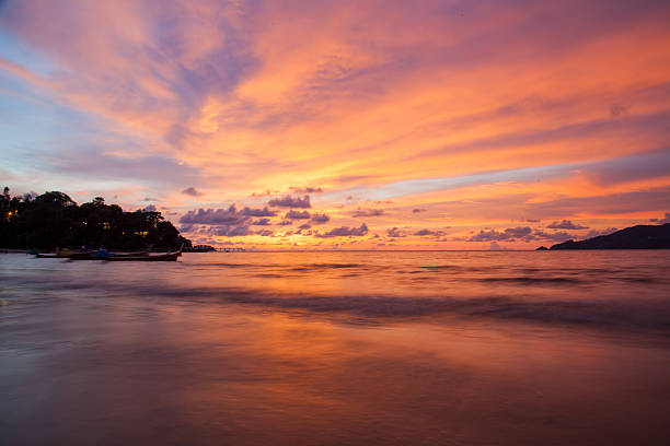 istock Sunset Patong beach, Phuket, Thailand 477628008