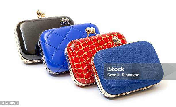 Modische Handtaschen Für Damen Stockfoto und mehr Bilder von Accessoires - Accessoires, Blau, Entspannung