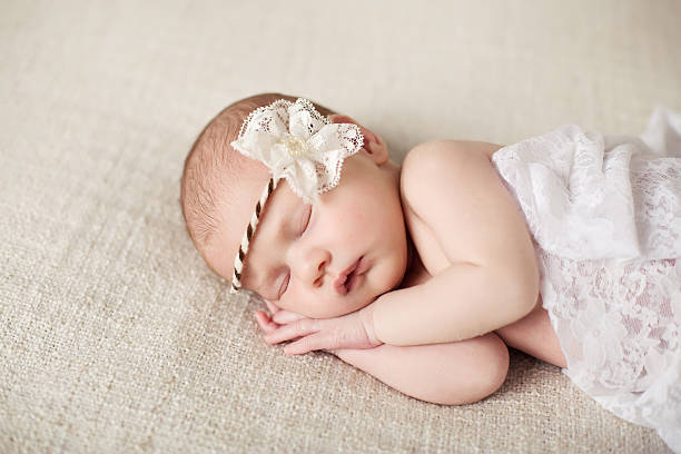 istock Sleeping newborn baby girl 477633501