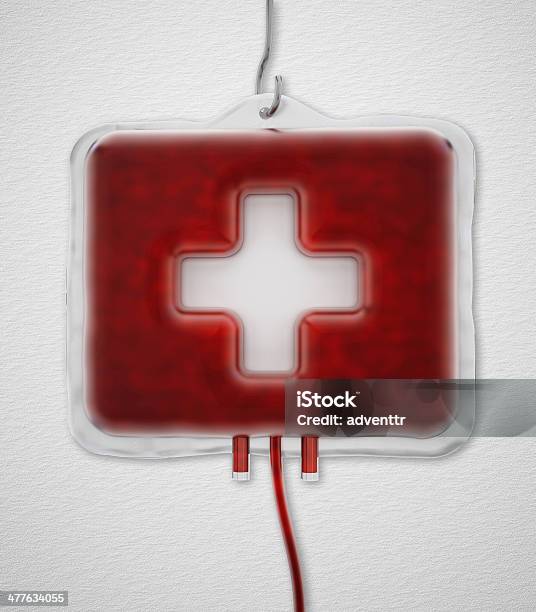 First Aid Kit Shaped Blood Bag Stock Photo - Download Image Now - Abstract, Bag, Blood Donation