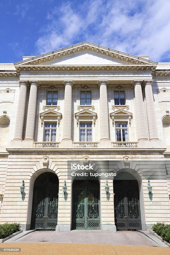 Senado en Washington DC - Foto de stock de América del norte libre de derechos