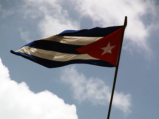 istock Cuban Flag Waving In Havana,Cuba‏ 477634860