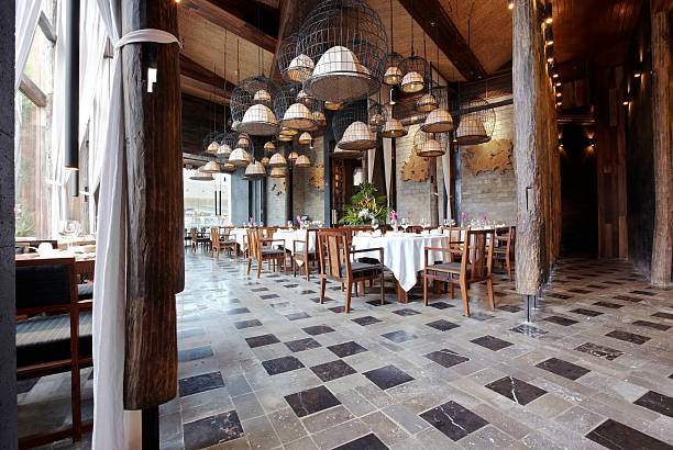 istock Southeast Asian style garden restaurant 477635326