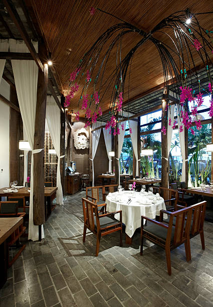 istock Southeast Asian style garden restaurant 477635328