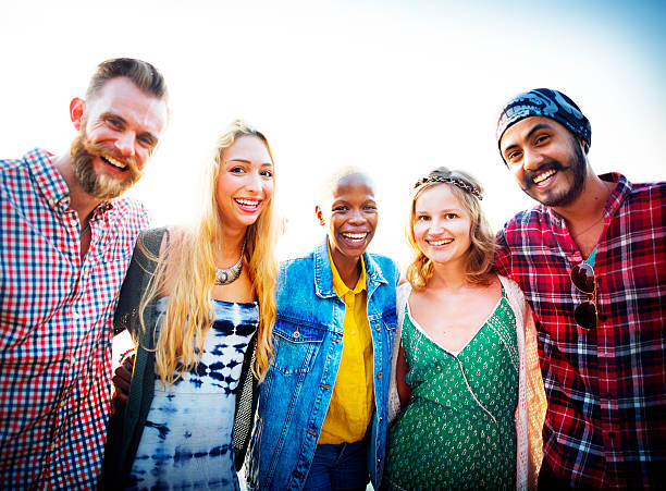 istock Friendship Bonding Relaxation Summer Beach Happiness Concept 477636924