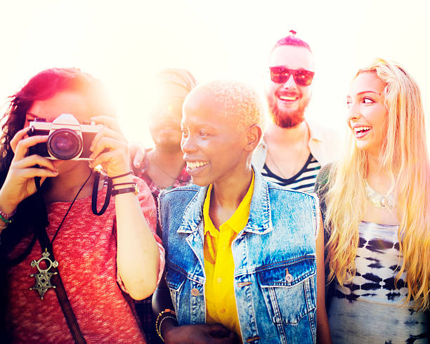 istock Friendship Bonding Relaxation Summer Beach Happiness Concept 477636988