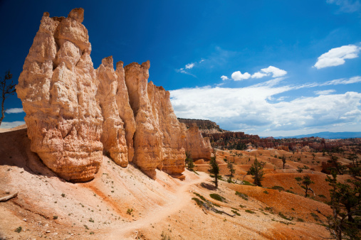 Bryce canyon rock formations