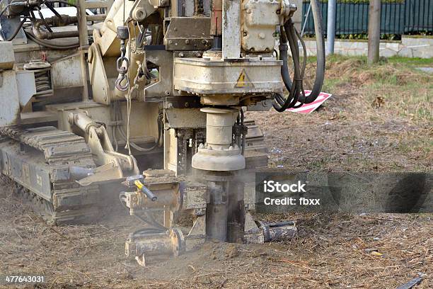 Borehole For Soil Testing Stock Photo - Download Image Now - Drill, Drilling Rig, Well - Structure