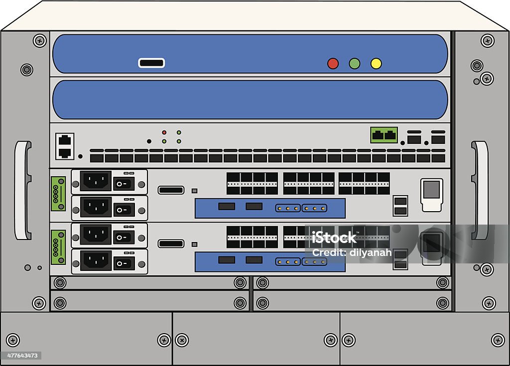 Rack System 2 Stock Illustration - Download Image Now - Business ...