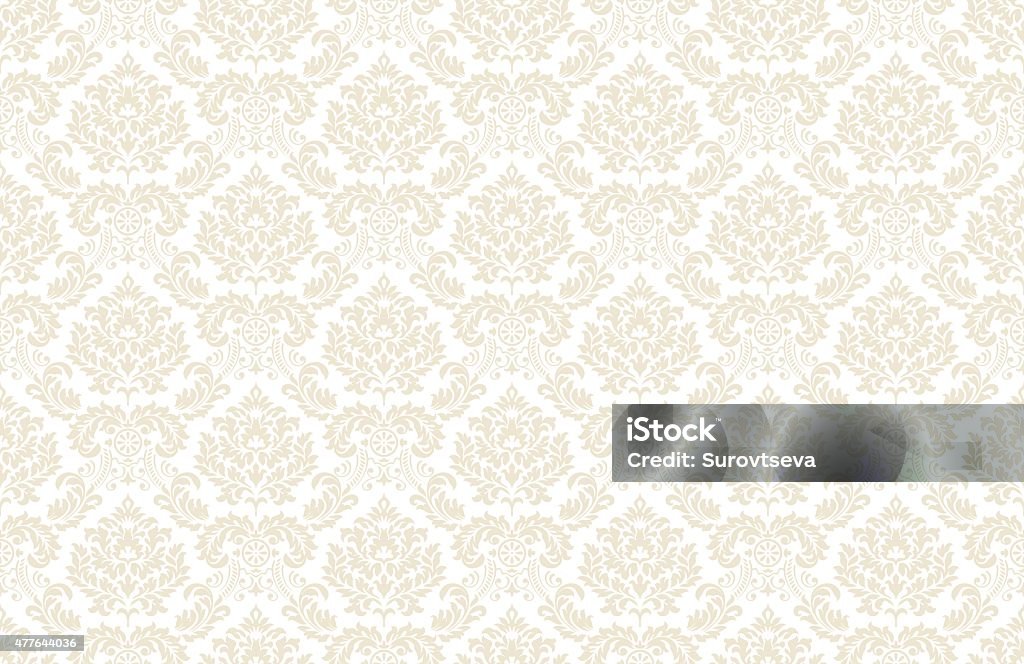 Vintage Wallpaper Pattern Stock Illustration - Download Image Now -  Backgrounds, Baroque Style, Flower - iStock