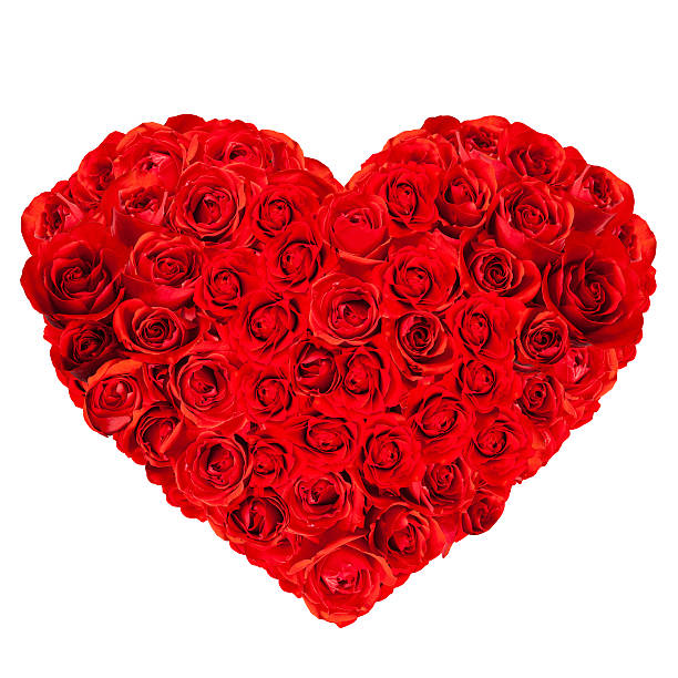 istock Heart-Shaped Red Rose Bouquet 477644747