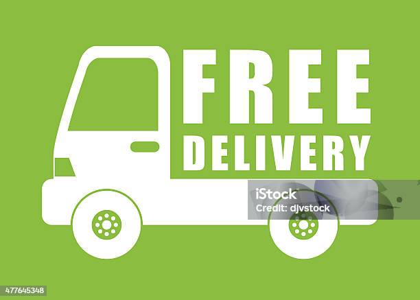 Delivery Design Stock Illustration - Download Image Now - 2015, Article, Business